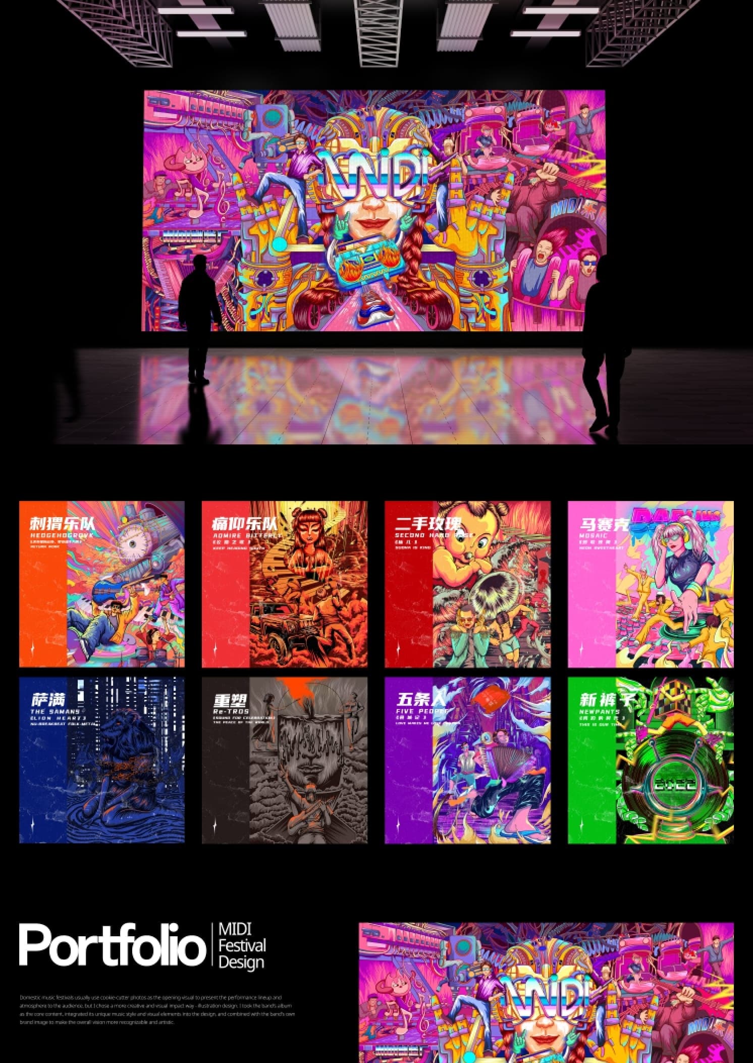 MIDI Music Festival Artwork