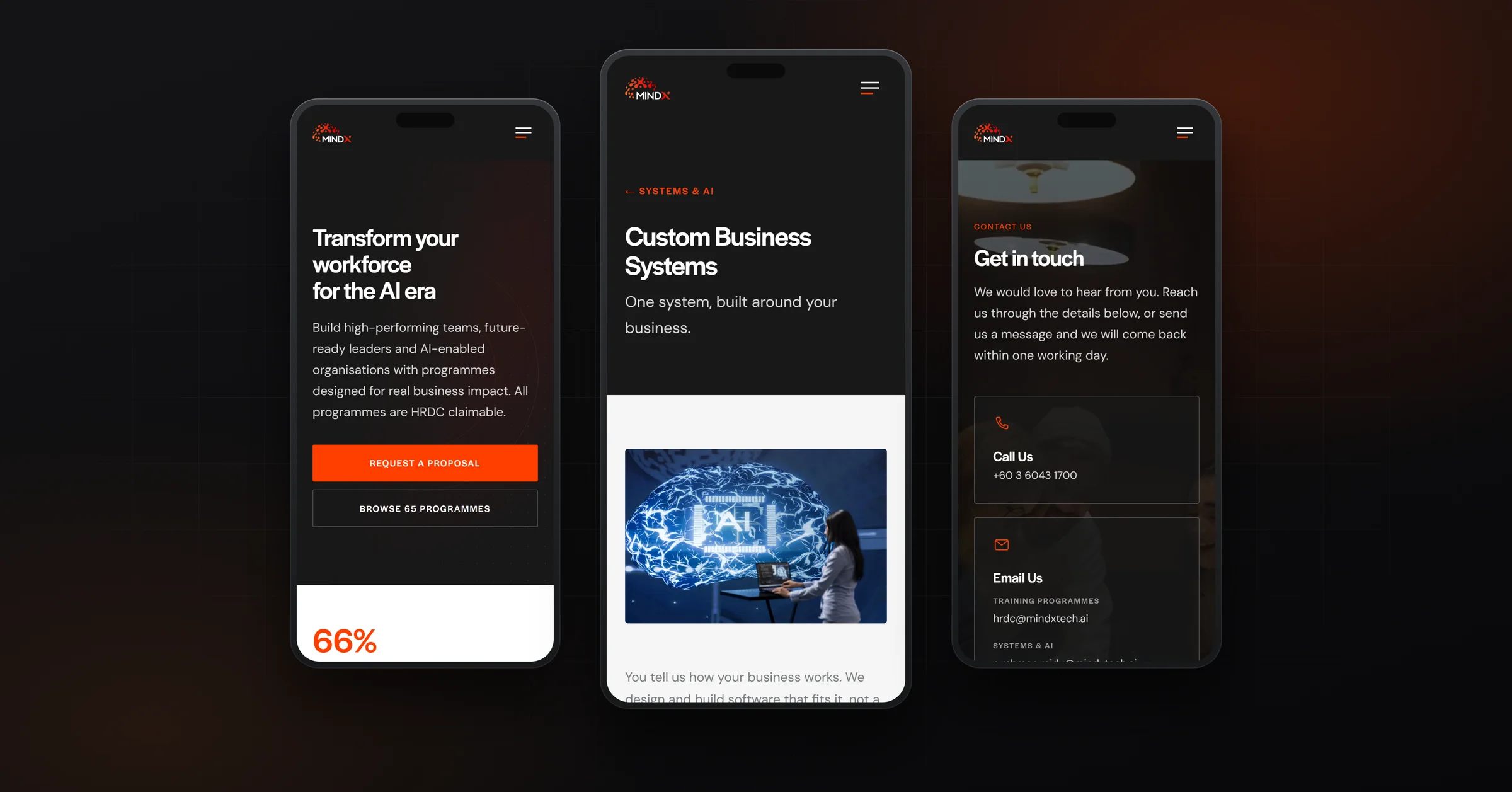 MindX on mobile